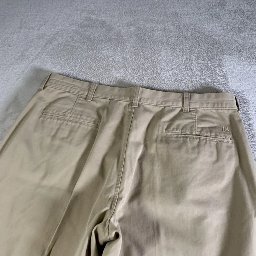 Life Khaki Pants Mens 36x30 Beige Chino Straight Canvas Casual Workwear Business